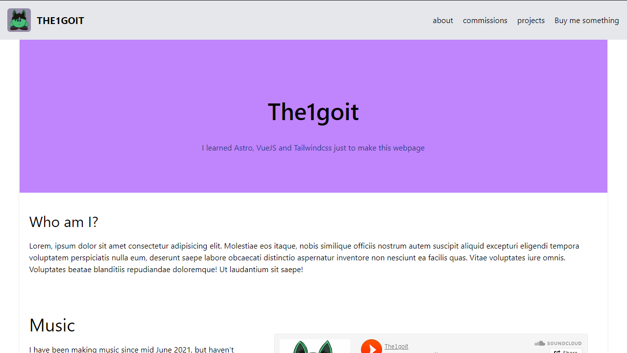 a screenshot of this webpage in an early stage of development